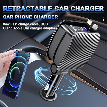 Retractable Car Fast Charger